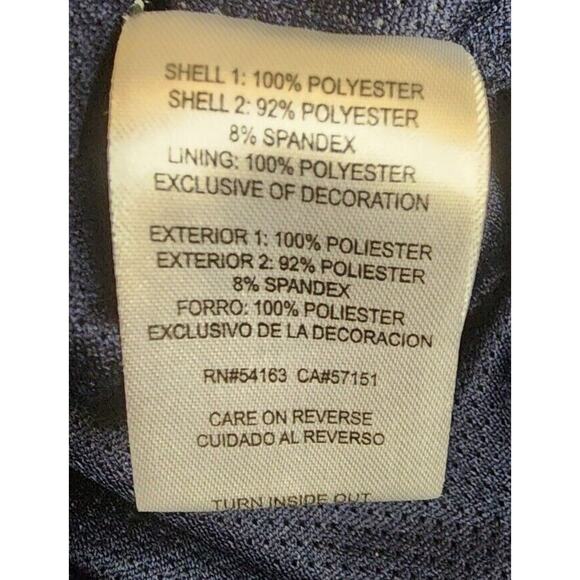 Seattle Seahawks NFL Team Apparel Men's Navy Blue 1/4 Zip Pullover Jacket Sz Med - Picture 6 of 6